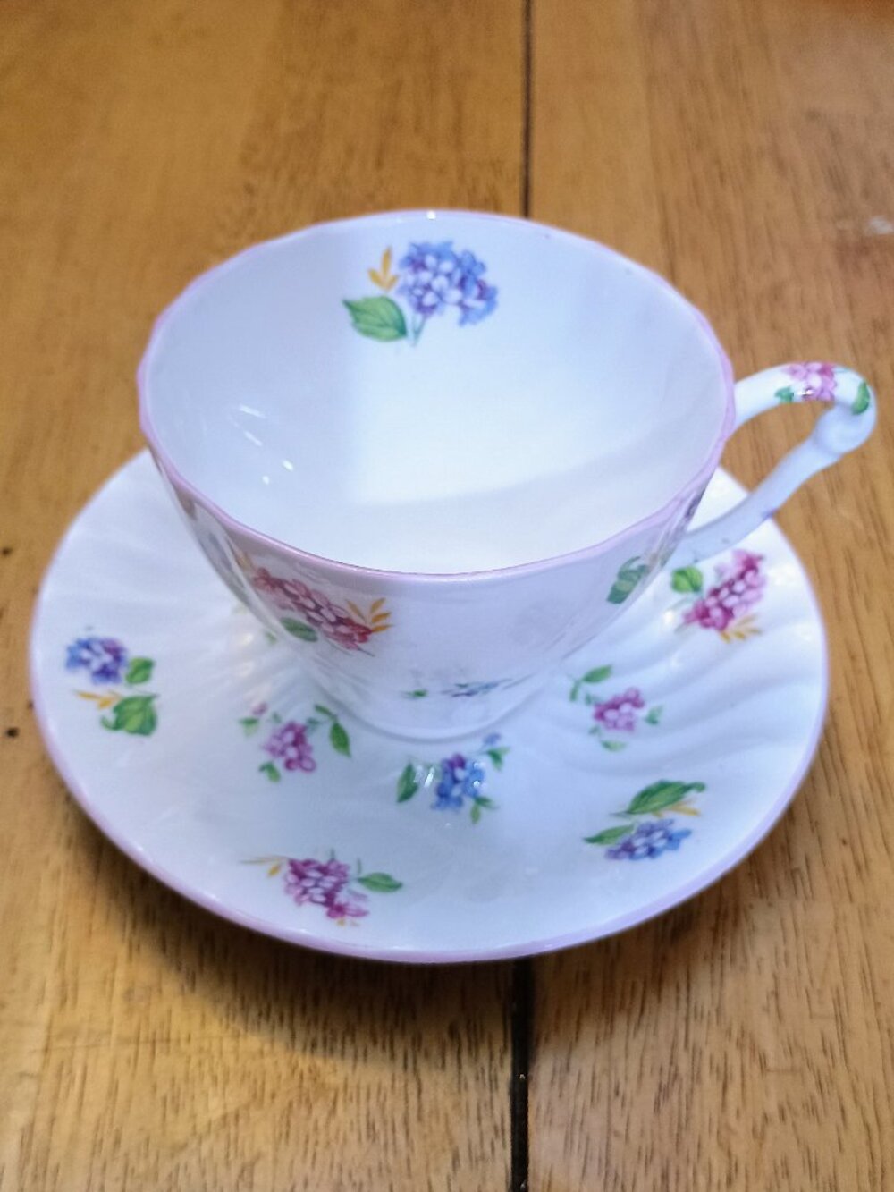 Vintage Queen Anne teacup and saucer